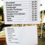 Haubstadt Little League Menu