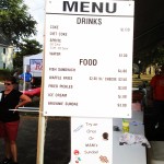 St. James' Menu